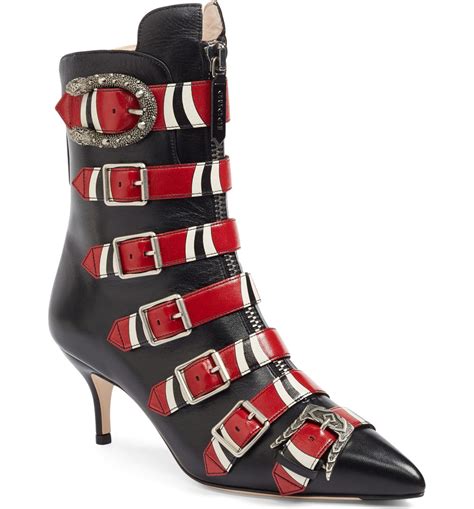 gucci susan snake bootie|Gucci ladies boots.